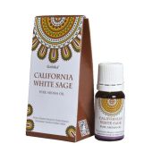 Goloka White Sage (Fehér Zsálya) Indiai Illóolaj (10 ml)
